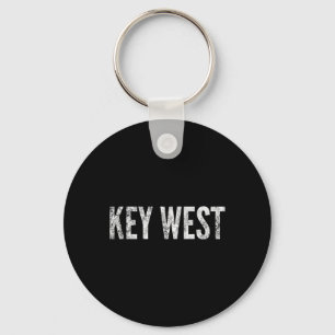 Key West Florida Keys Strand Zonsondergang Vissen  Sleutelhanger