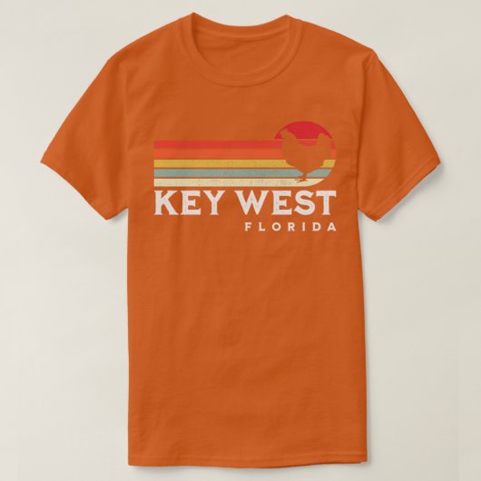 Key West Florida Kip Lover Souvenir Gift T-shirt (Design voorkant)