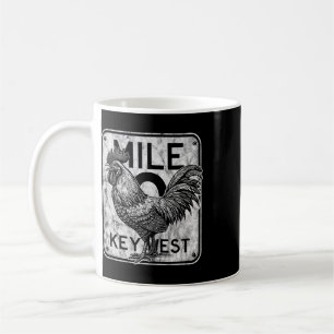 Key West Florida Kip Retro Mijl 0 Haan Distributie Koffiemok