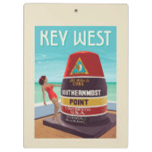 Key West | Florida Klembord (Achterkant)