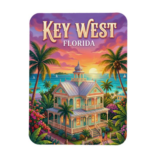 Key West Florida Magneet (Verticaal)