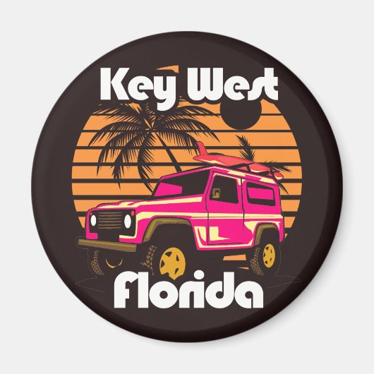 Key West Florida Magneet (Voorkant)