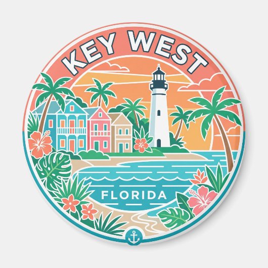 Key West, Florida Magneet (Voorkant)