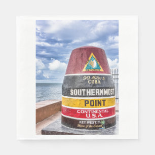 Key West Florida Napkins Servetten