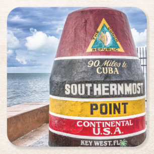 Key West Florida Onderzetter