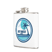 Key West Florida Palmboom Vogels Heupfles (Links)