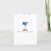 Key West Florida Passport bruiloft uitnodiging (Achterkant)