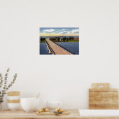 Key West Florida Pigeon Key Poster (Keuken)