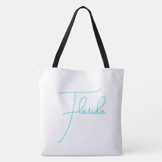 Key West Florida Pink Conch Shell Tote Bag (Achterkant)