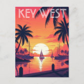 Key West Florida Postcard Briefkaart (Voorkant)