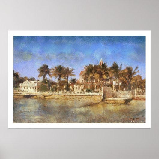 Key West Florida Poster Print (Voorkant)