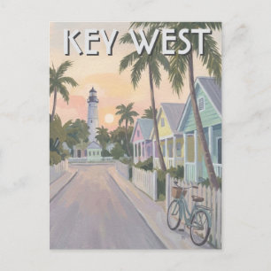 Key West Florida Reizen Briefkaart