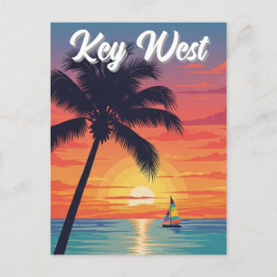 Key West Florida Reizen Briefkaart