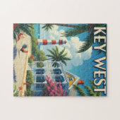 Key West Florida Reizen Legpuzzel (Horizontaal)