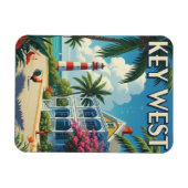 Key West Florida Reizen Magneet (Horizontaal)