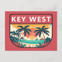 Key West Florida Retro Embleem
