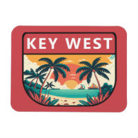 Key West Florida Retro Embleem