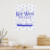 Key West Florida Sailing Poster (Keuken)
