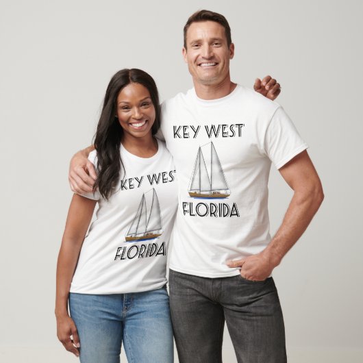 Key West Florida Sailing T-shirt (Unisex)