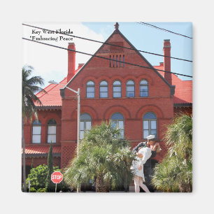 Key West Florida, Sailor die Nurse WWII kust Magneet