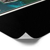 Key West Florida Satellite Poster Map (Hoek)