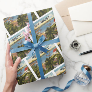  Key West Florida Scene Cadeaupapier