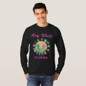Key West Florida Sea Animals T-shirt (Voorkant volledig)