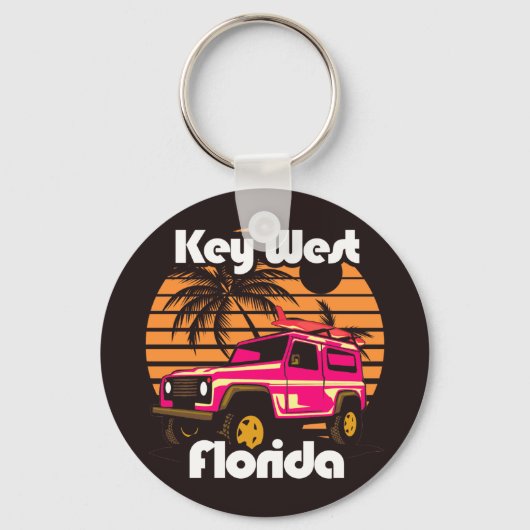 Key West Florida Sleutelhanger (Voorkant)