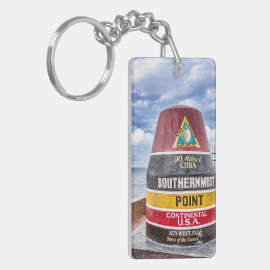 Key West Florida Sleutelhanger (Voorkant Links)