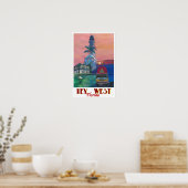 Key West Florida Southernmost Dreams Travel Poster (Keuken)