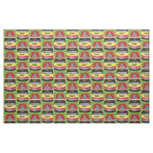 Key West Florida Southernmost Point Bright Stof (Fat Quarter)