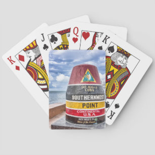 Key West Florida-spelkaarten Speelkaarten