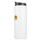 Key West Florida Sun Palm Trees Thermosbeker (Geroteerd rechts)