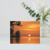 Key West Florida Sunset Briefkaart (Staand voorkant)