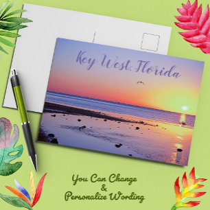 Key West Florida Sunset Briefkaart