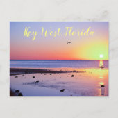 Key West Florida Sunset Briefkaart (Voorkant)