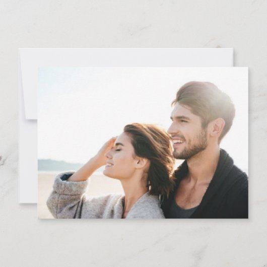 Key West, Florida Sunset Destination Wedding  Save The Date (Achterkant)