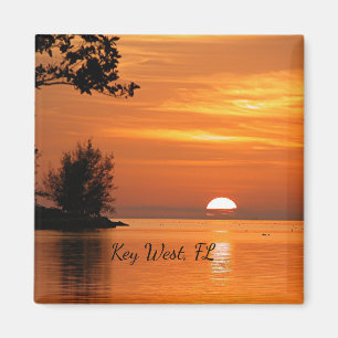 Key West, Florida sunset Magnet