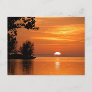 Key West, Florida sunset, prachtige foto Briefkaart