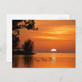 Key West, Florida sunset, prachtige foto Briefkaart (Voorkant / Achterkant)