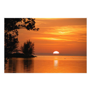 Key West, Florida sunset, prachtige foto Foto Afdruk