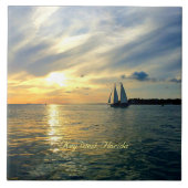 Key West, Florida Sunset Tegeltje (Voorkant)