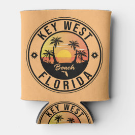 key west Florida Sunset Vacation Souvenirs Blikjeskoeler