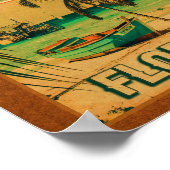 Key West Florida Sunset Vacation Souvenirs  Poster (Hoek)