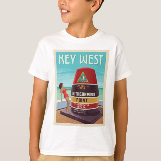 Key West | Florida T-shirt (Voorkant)