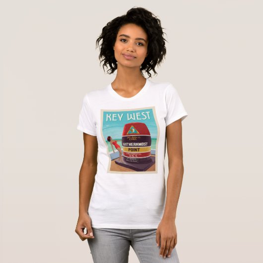 Key West | Florida T-shirt (Voorkant volledig)