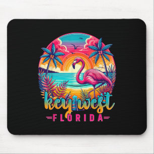 Key West Florida T-shirt Flamingo Tropisch Strand  Muismat