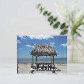 Key West Florida Tiki Zee Uitzicht Briefkaart (Staand voorkant)