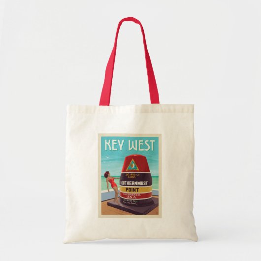 Key West | Florida Tote Bag (Voorkant)