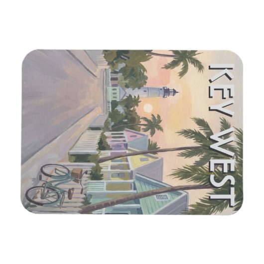 Key West Florida Travel Magneet (Horizontaal)